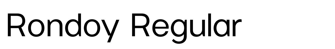Rondoy Regular